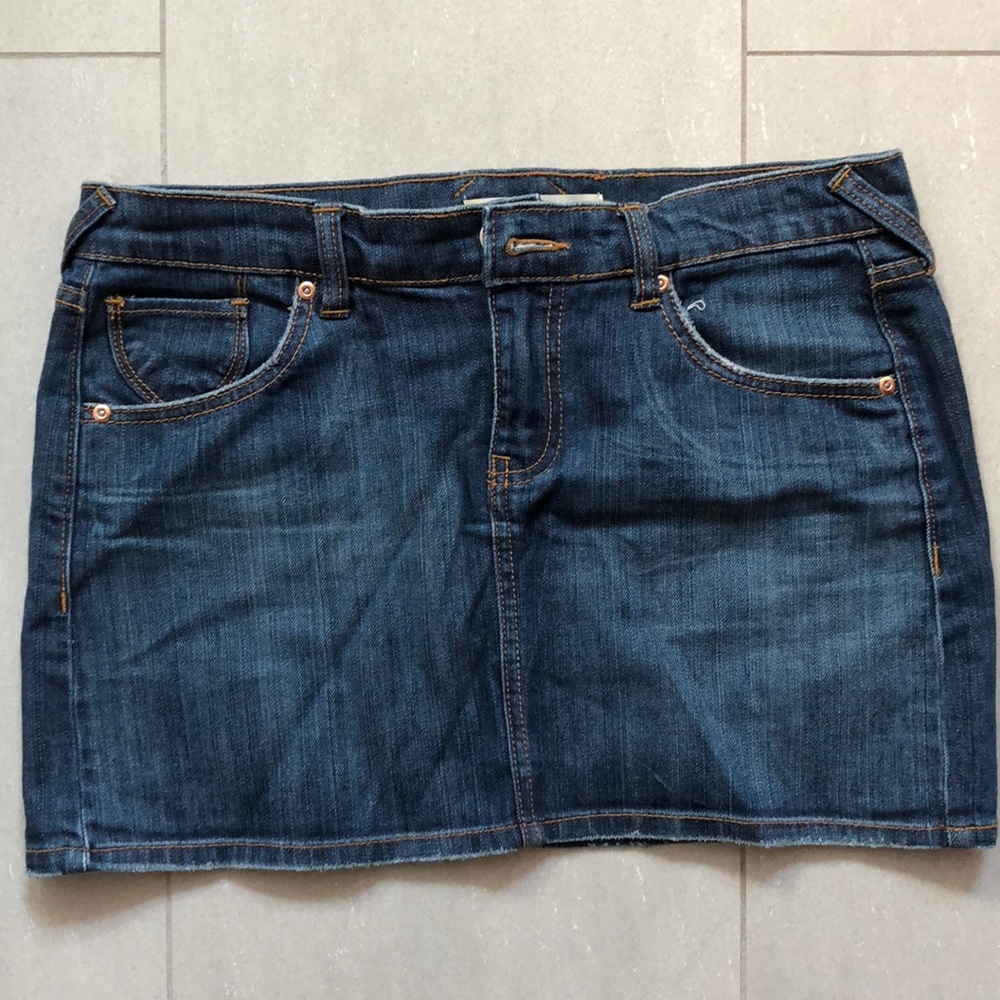 Old Navy denim mini skirt